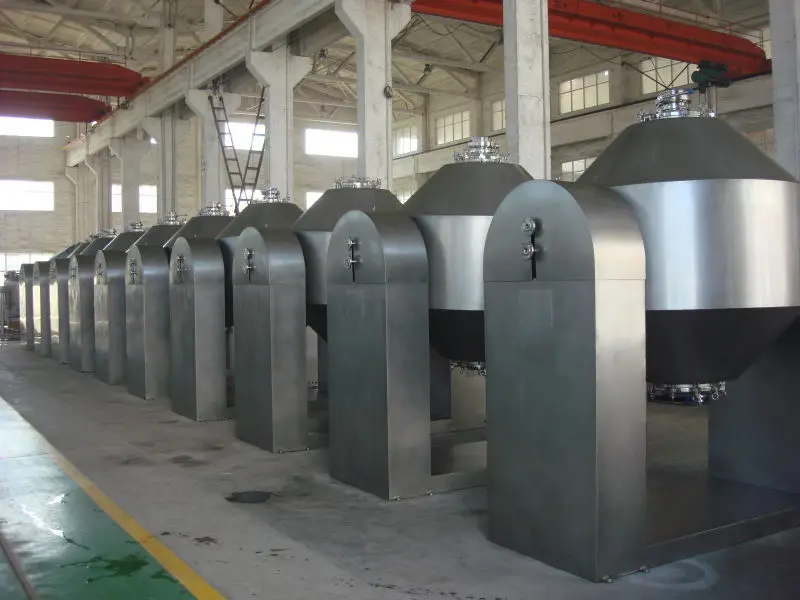 Factory Direct Sale Stainless Steel Double Cone Rotary Vacuum Dryer Price