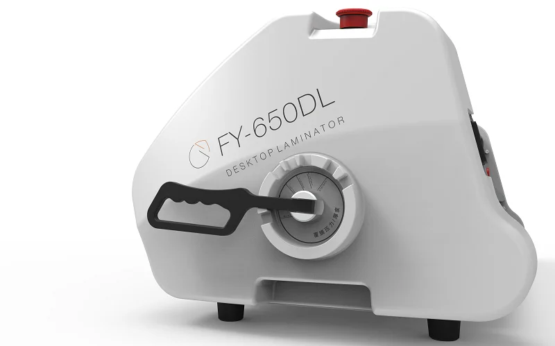 W390 FY650DL Automatic Cold Hot Roll Laminating Machine Desktop Laminator for A1 Paper