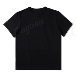 Summer Round Neck 100% Pima Cotton Boys Tee Shirts Streetwear Custom Printing Blank Graphic Men T Shirts