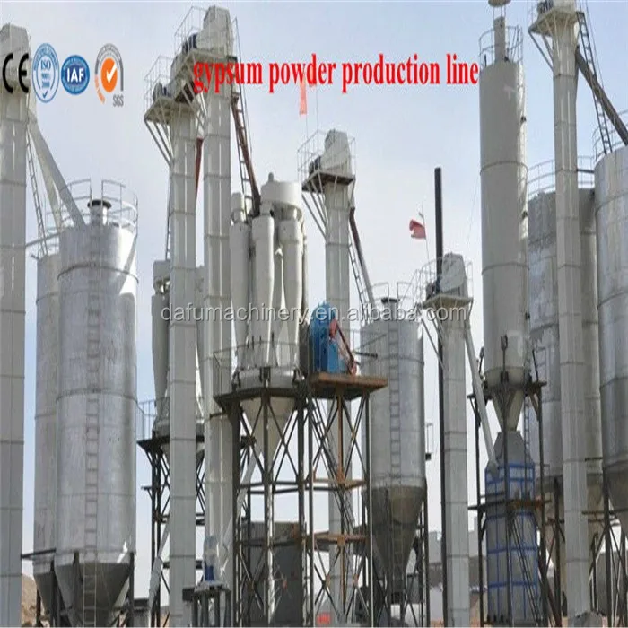 New-Advanced technology and professional skill gypsum plaster production line