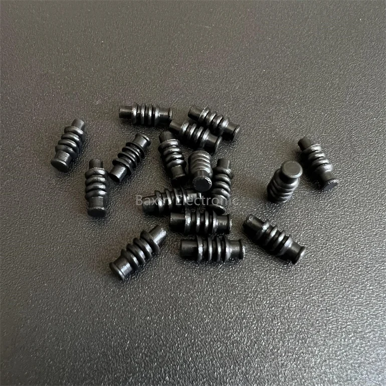 TE 2822357-1 black rubbers soft connector blank seal for auto connector empty holes