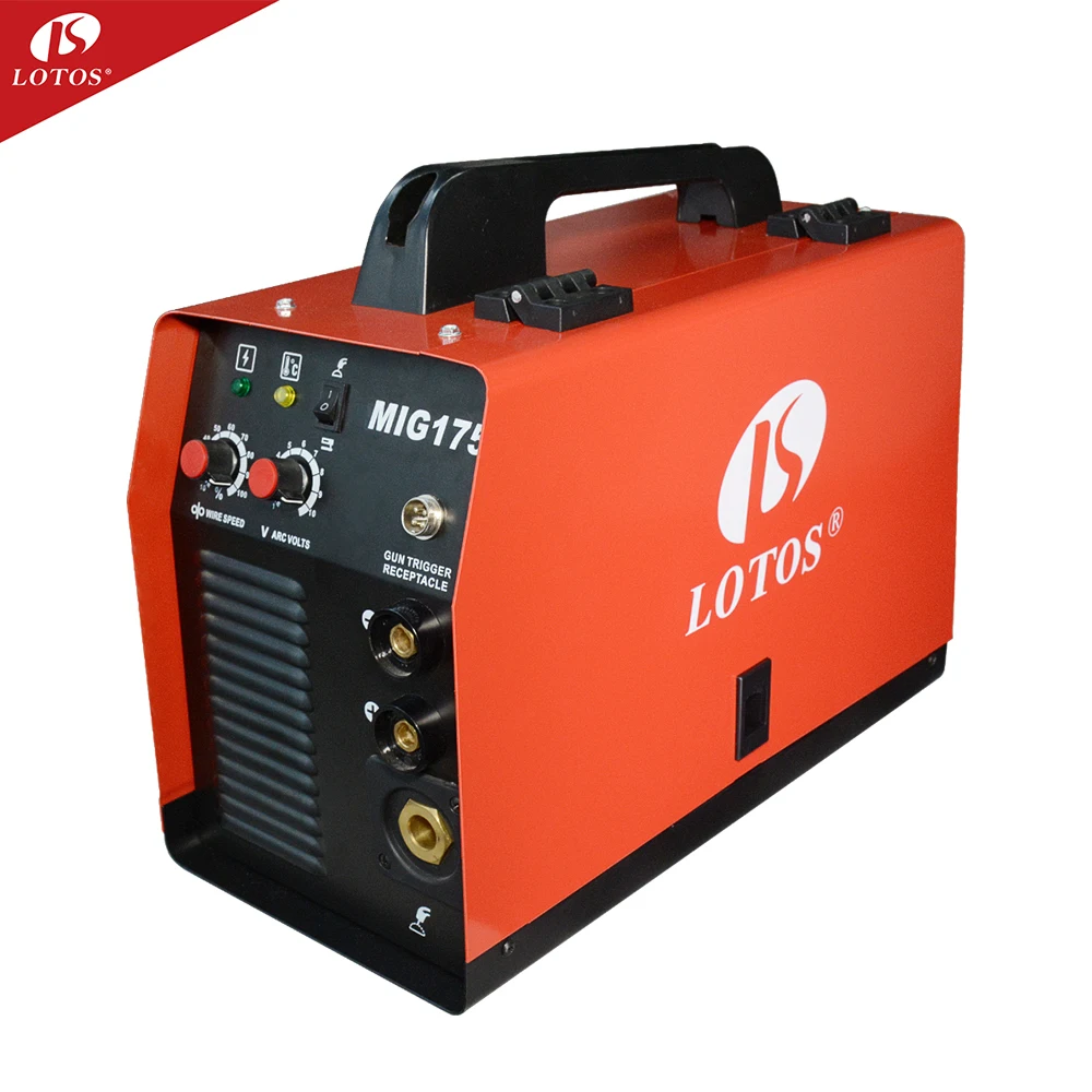 Новый продукт Lotos Mig175 полуавтоматический сварочный аппарат из нержавеющей стали экспортируется по всему миру