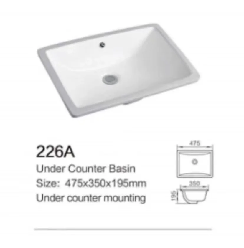 Light White Bathroom Round/Oval Ceramic Basin Vanities Countertop Ceramic Basin For Washing