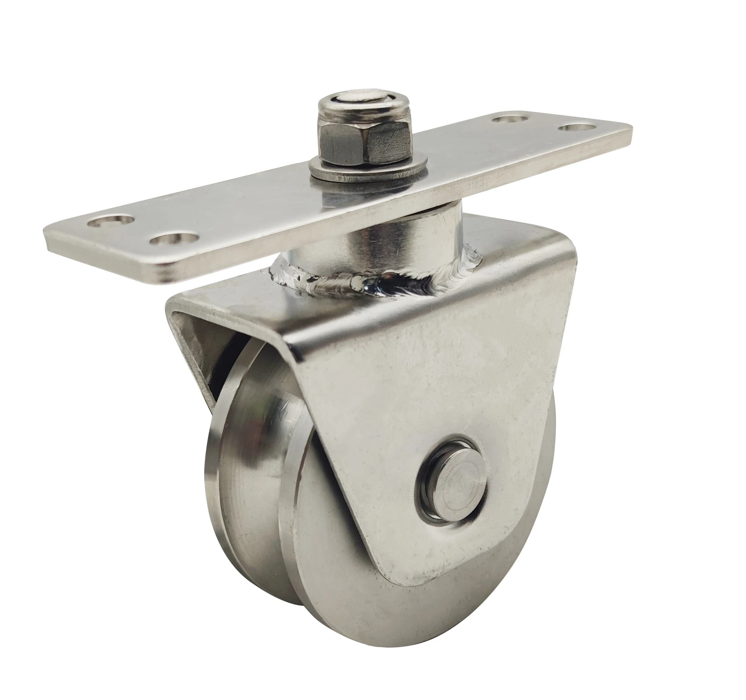 360 Degree Rotation Sliding Gate Wheel,U groove,Double Bearings