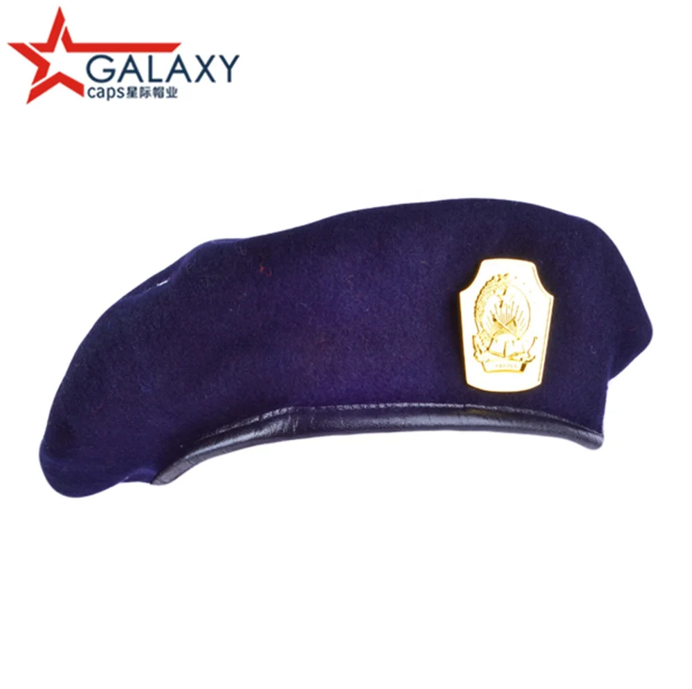 High quality berets cap 100% wool multi color French beret outdoor beret hat for unisex