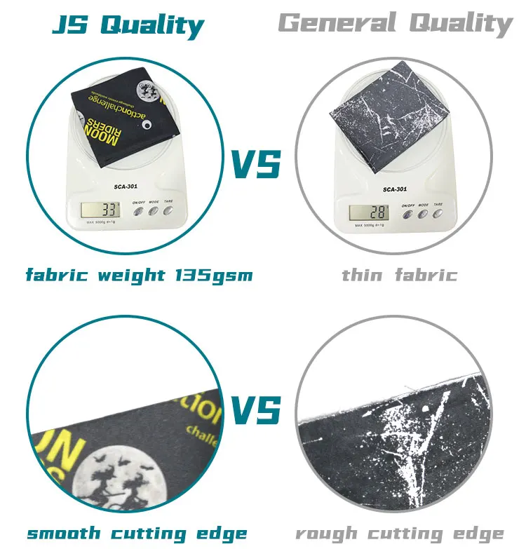 Polyester Bandana Tube Neck Gaiter