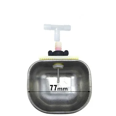 Stainless Steel Automatic Rabbit Nipple Drinker For Cage Rabbits