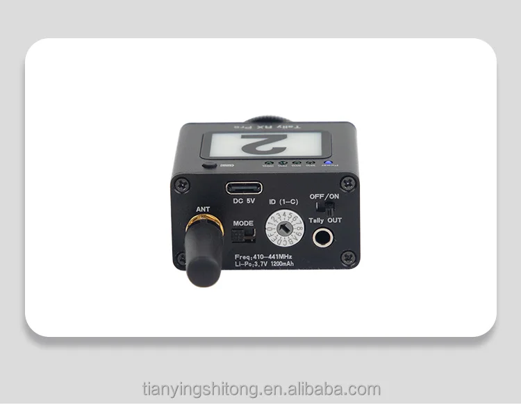 1600 аппаратный переключатель VMIX для видео для прямой трансляции и прямой трансляции с беспроводным освещением Tally