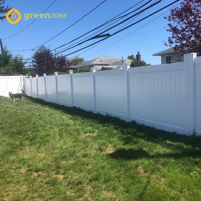 New Design Waterproof Home Wpc Fence Pvc Fence Gate Privacy Garden Decoration Fence