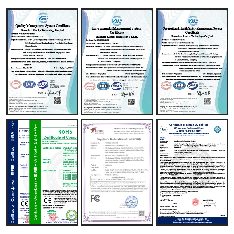 Certificates