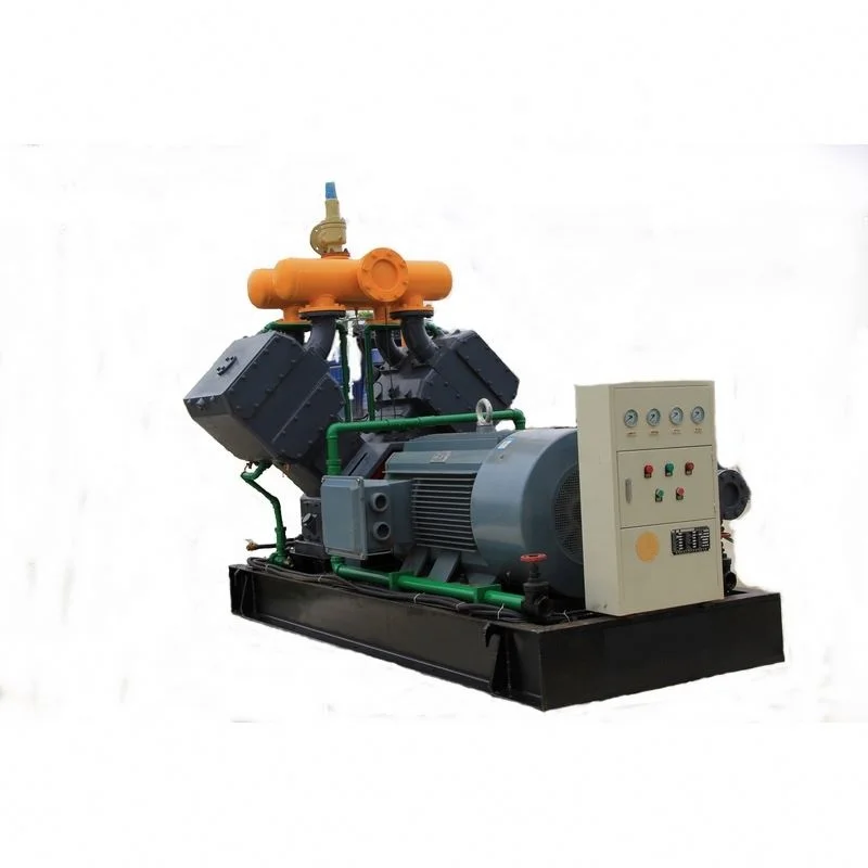 Industrial Compressors Factory Manufacturer Lubrication Style Cng Compressor For Natural Gas