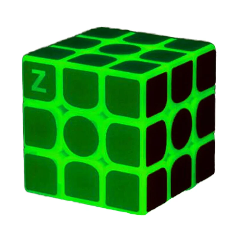 Fidget Speed Magic Cube Educational Puzzle Toy Dark 3x3x3 Magic Speed Cube Puzzle