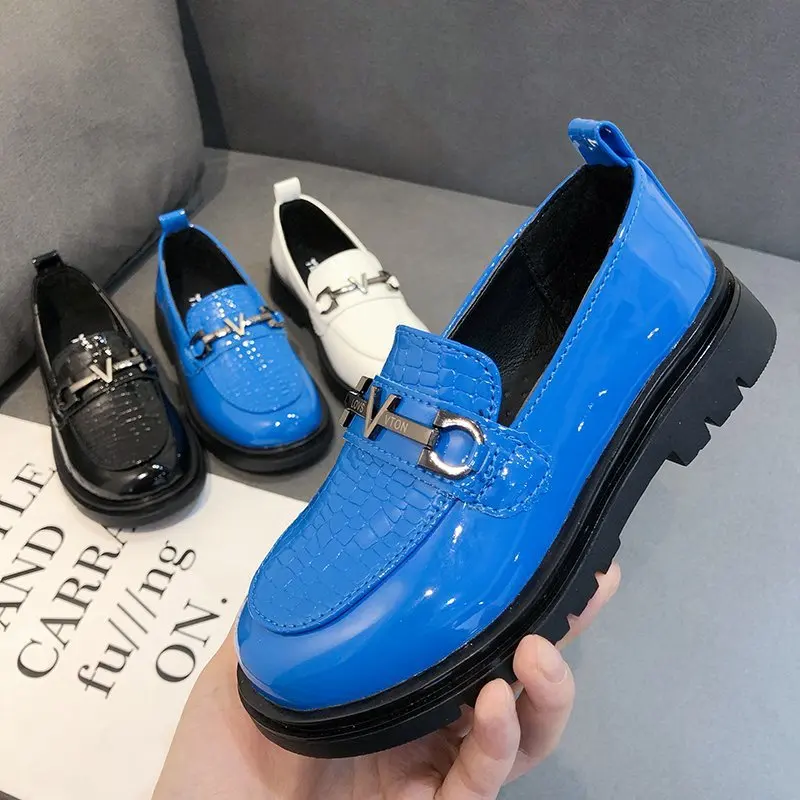 Choushan Chaussures; Большие размеры для девочек оптовая продажа модные трендовые цвет синий черный; мальчиков и детская
