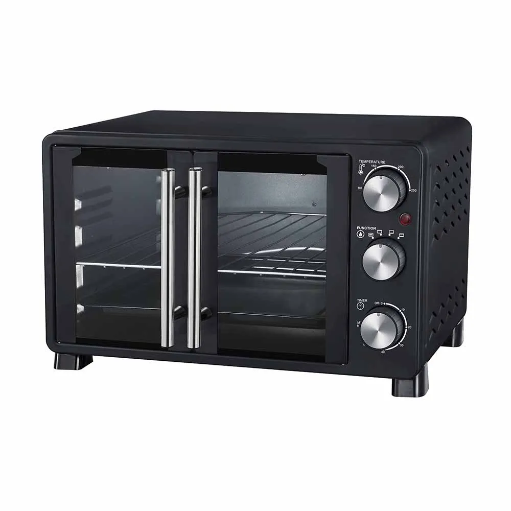 Professional Custom  Electric Oven With Double door 35L Smart Home Baking Electric Toaster Oven