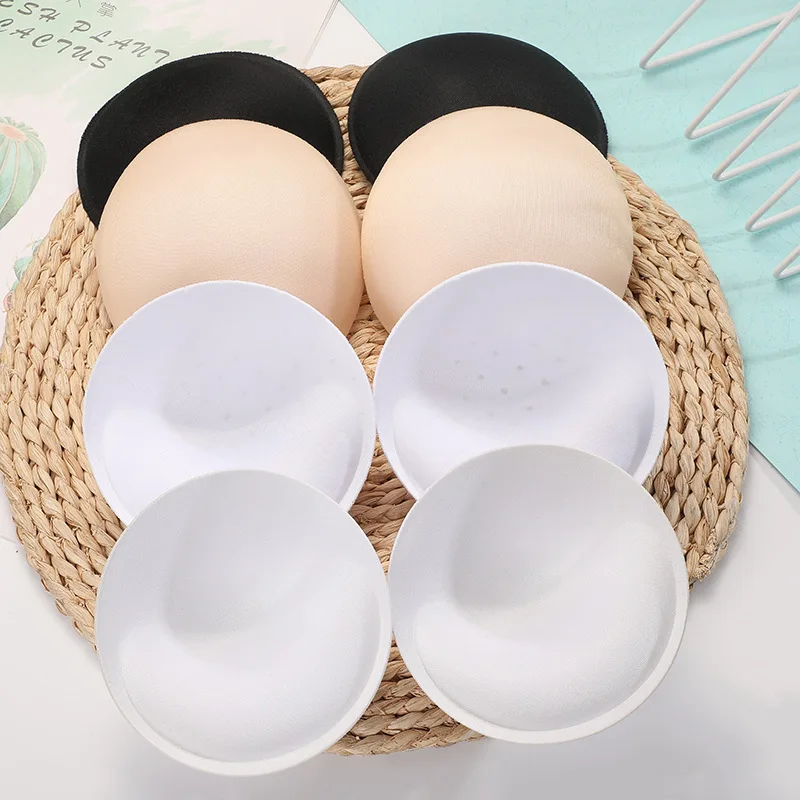 non-Push up bra cup triangle bikini sponge underwear bra inserts invisible bra pads