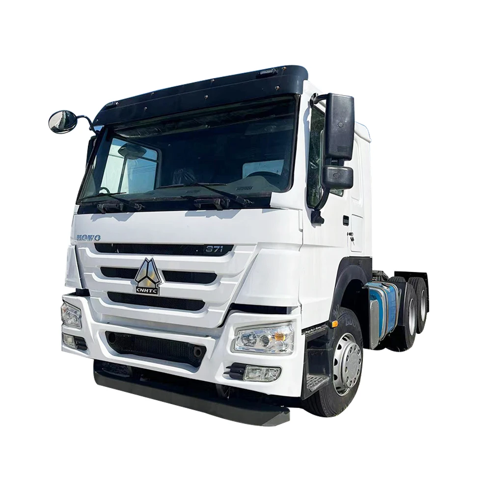 Promotion Used Howo tractor Truck Scanner 21 30T Howo A7 Dump Truck 6x4 Automatic Howo Trailer head Tractor Trucks