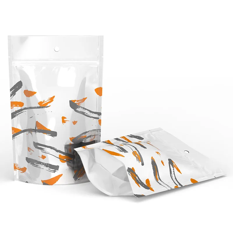 Custom 3.5g 200g 300g Reusable Ziplock Stand Up Plastic Packaging Pouch Aluminum Foil Mylar Bag For Dry Fruits Cookies Snack