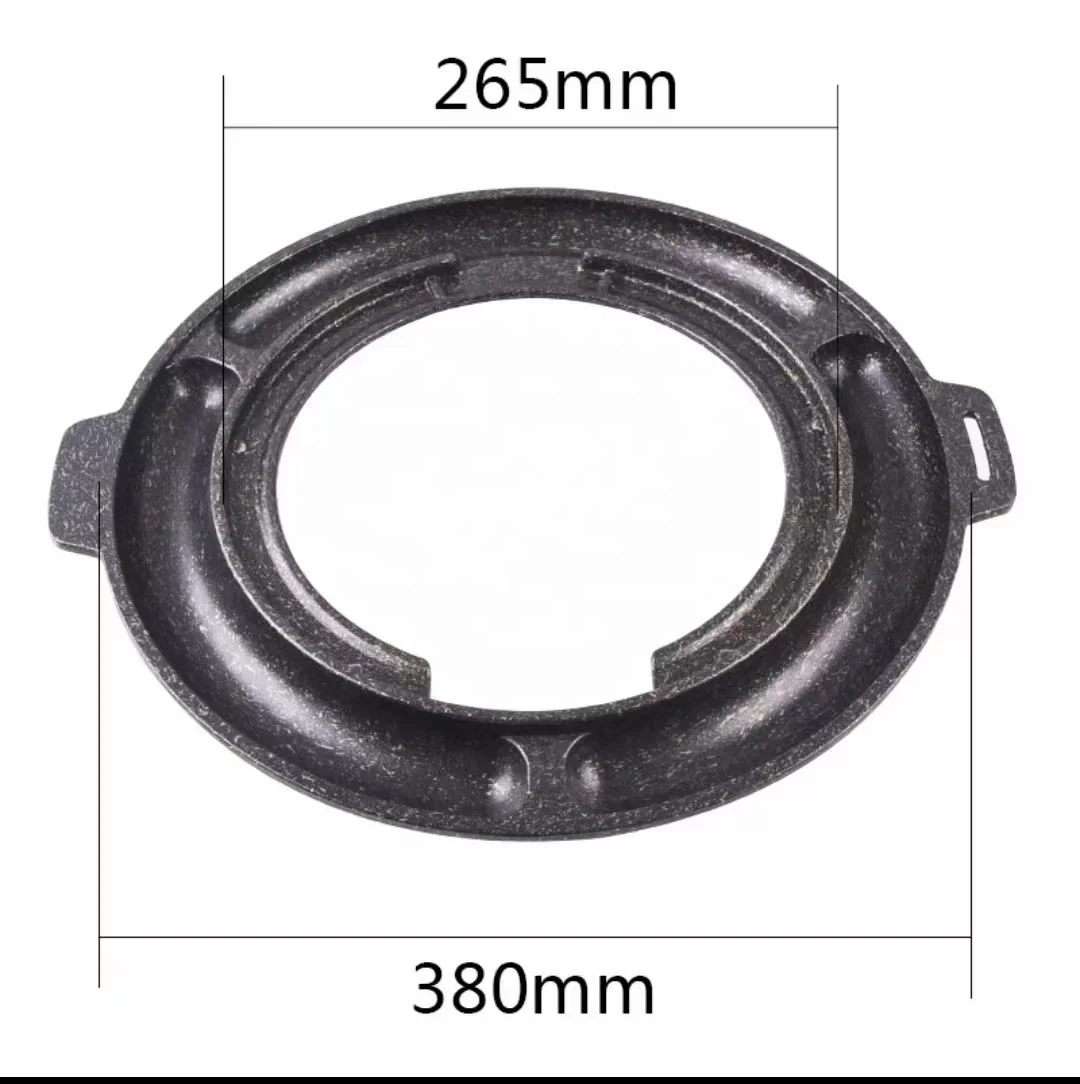 Korean bbq grill restaurant use nonstick bbq grill plate cast iron fireplace plate korean BBQ cast iron grill pan