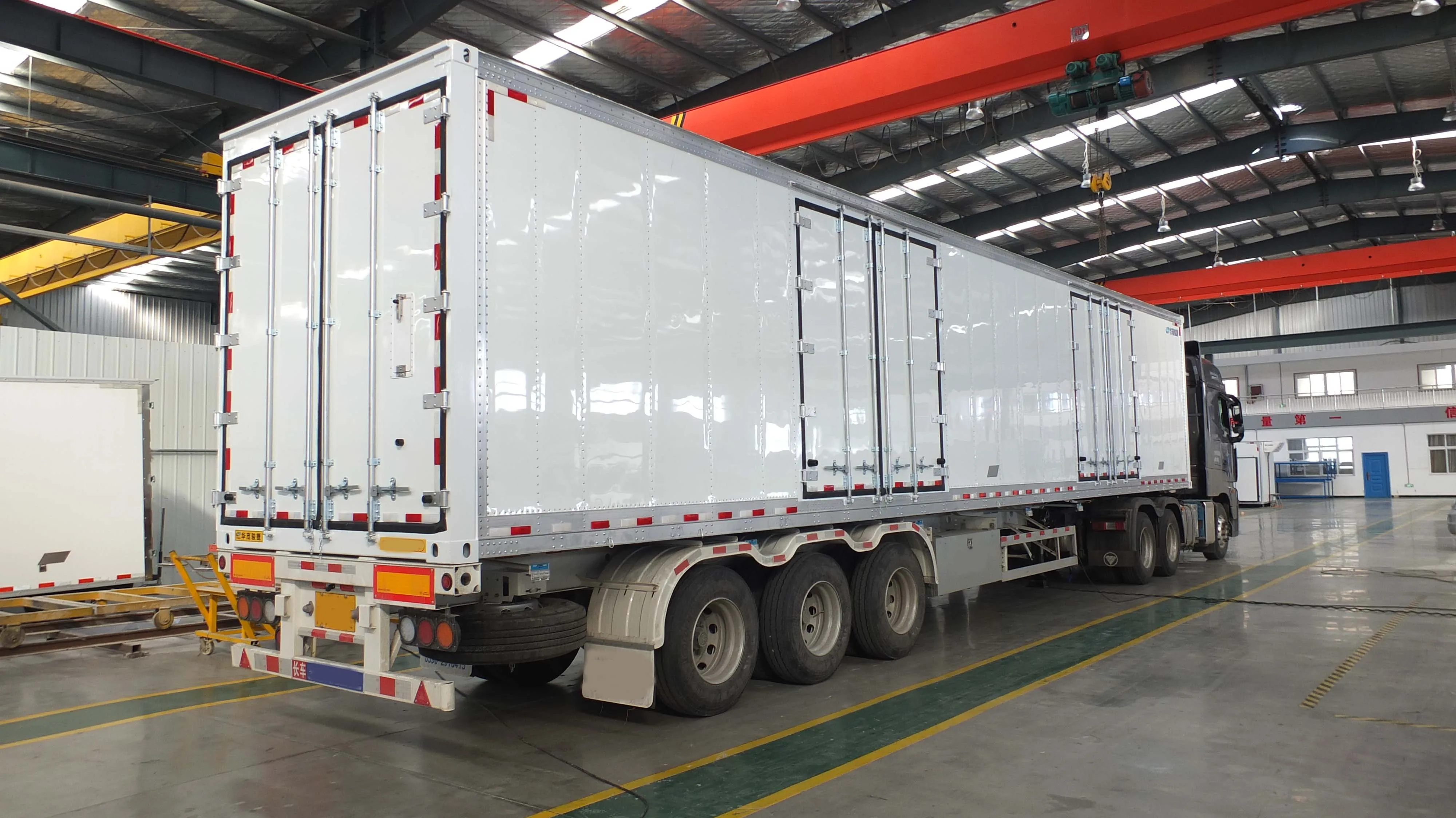 30tons 40 tons 40ft 45ft refrigerated trailer cooling van freezer semi trailer cimc refrigerated trailer