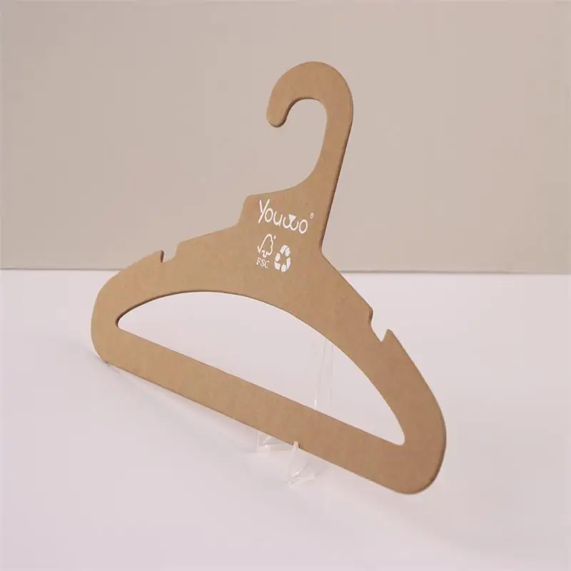 Adult Eco Recyclable Paper Hangers Clothes Coat Shirt Cardboard Hangers