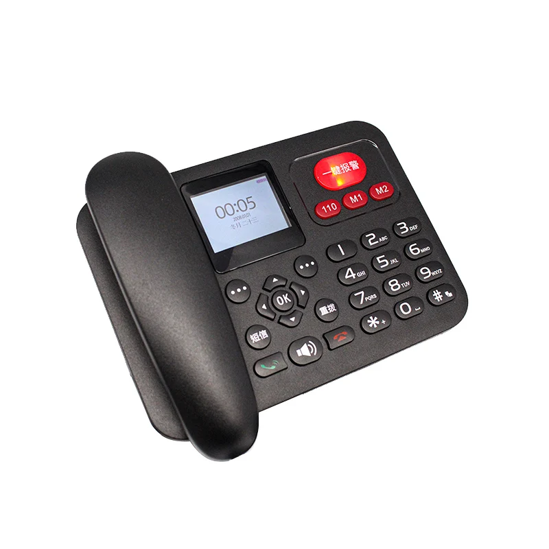 Low Cost 4G Wifi Offices Desktop Fixed Wireless Handset Cordless Telephone Phone