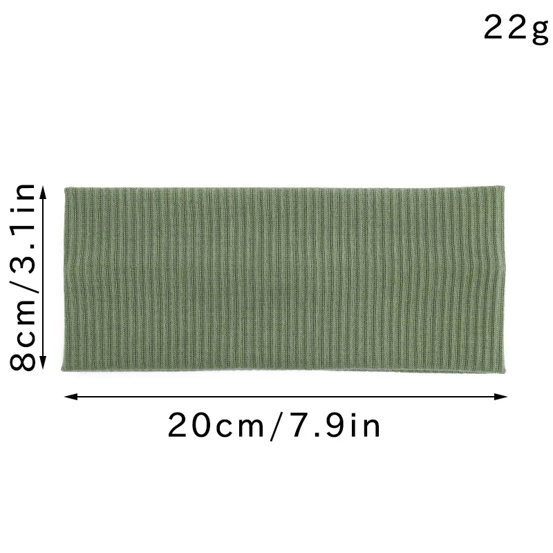 YJL  Custom Logo Solid Stretchy fashion custom designer makeup cotton headband girls sport spa headbands for women