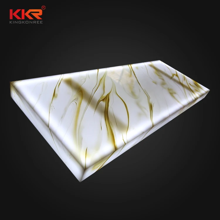 
Acrylic Solid Surface 6mm Resin Acrylic Sheet Translucent Plate 