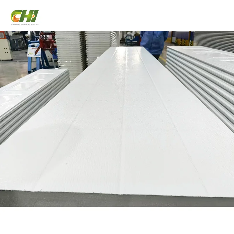 CHI 9x8 8x7 16x8 9x7 White Automatic Insulated Panel Sectional Garage Door USA For Garage Door