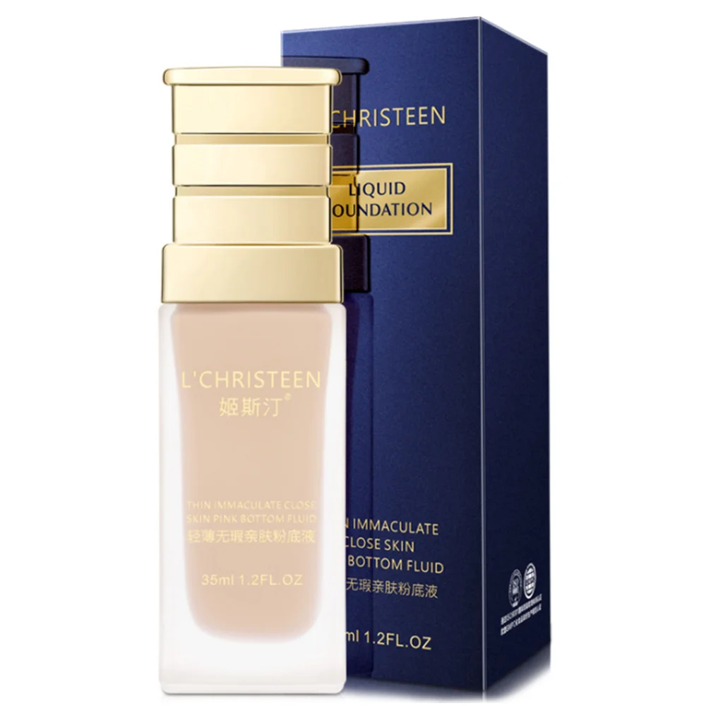 Foundation Hot sale Waterproof Cream Makeup Foundation whitening Face liquid foundation private label