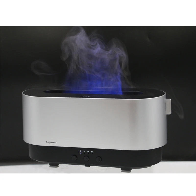 Ultrasonic air humidifier organic flame diffuser fragrance humidifier