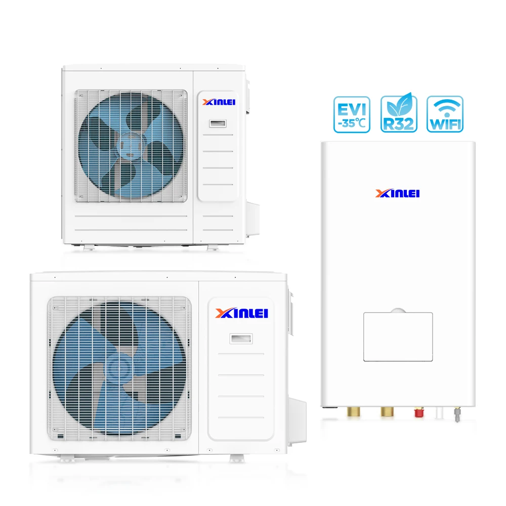 Inverter R32 Multifunction Air To Water Heat Pump Water Heaters with WIFI Remote Control