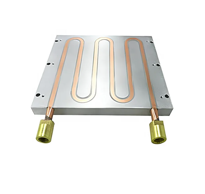 High Power Water cooling plate heat fan sink Aluminum Automobile Charging Pile aircooled aluminum plate
