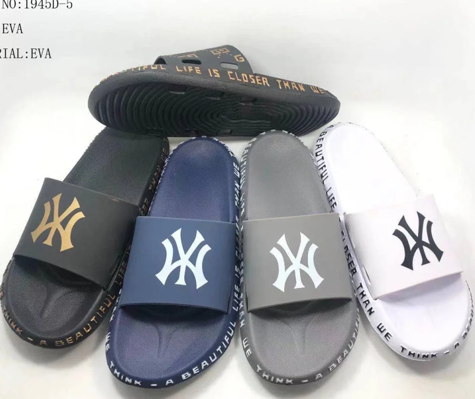 China Cheap Sandals Men Slippers,Custom Printed Summer Slippers  ,Wholesale Fashion Custom Slippers men