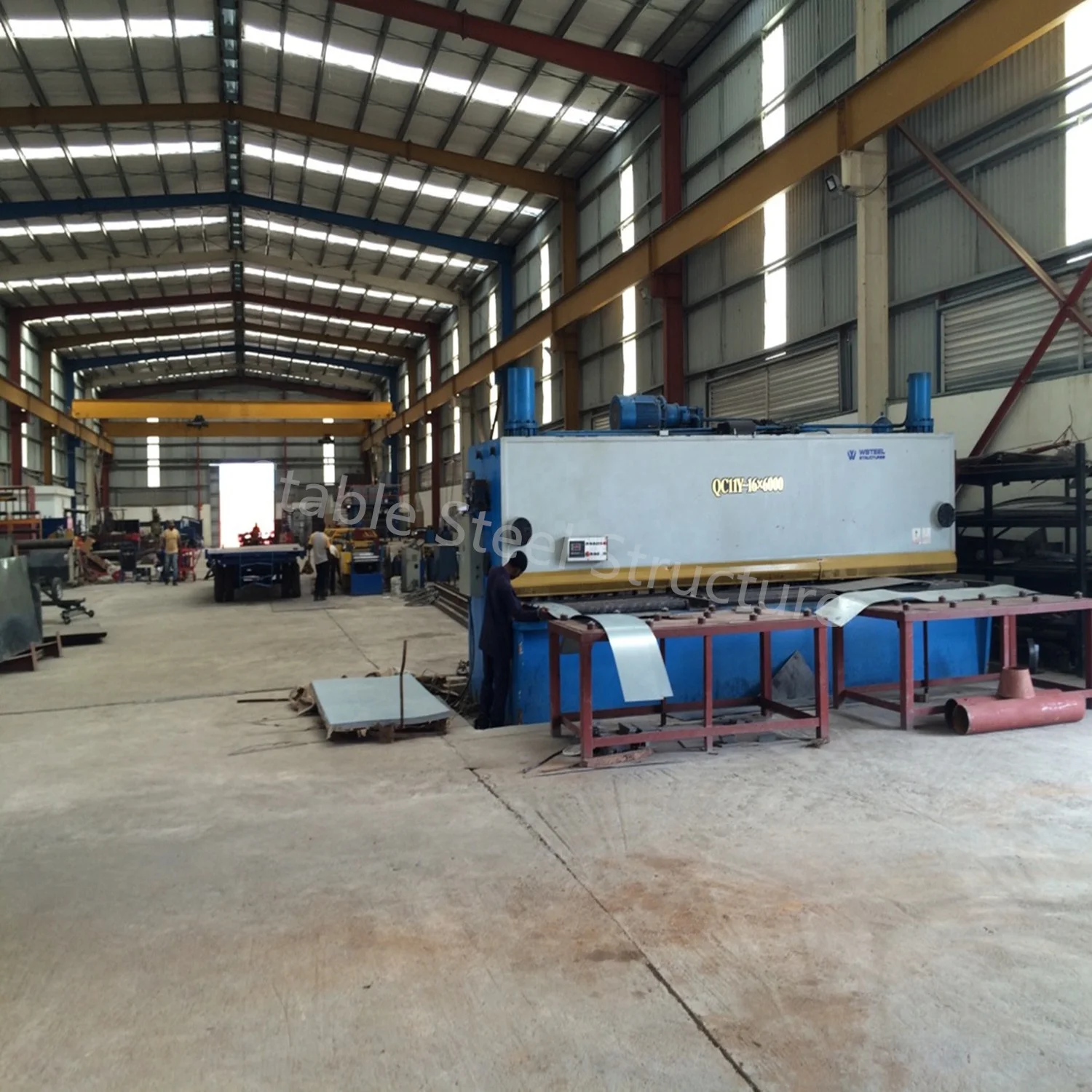 Modern Design Prefab Framework Light removable Steel Structure Warehouse metal steel building prefab