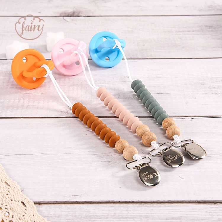 Funny BPA Free Baby Silicone Pacifier Set Customize Silicone Newborn Pacifiers Sweetie Soother Baby Pacifier