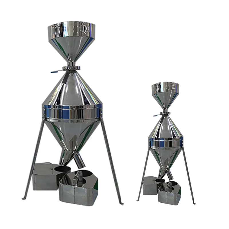 Stainless steel Lab rotary sample divider for grain