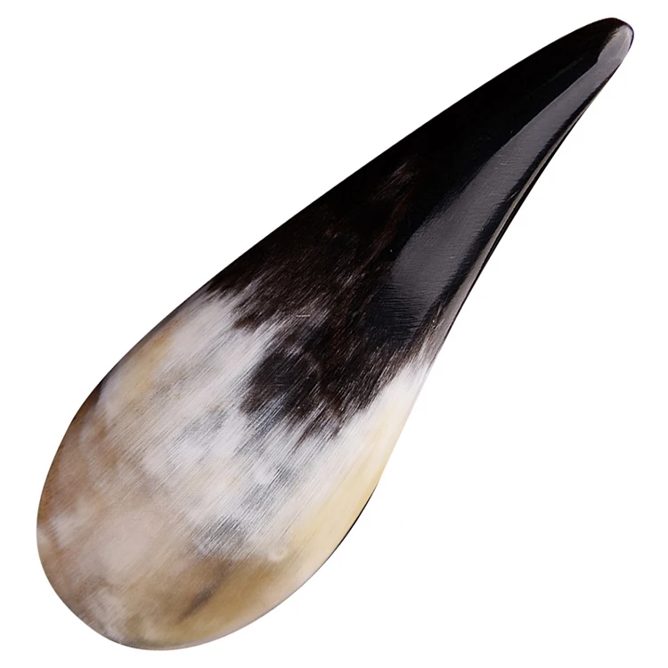 Natural horn shape guasha Scraping Plate Massage Board Muscle Relief Accessory Scraper Board