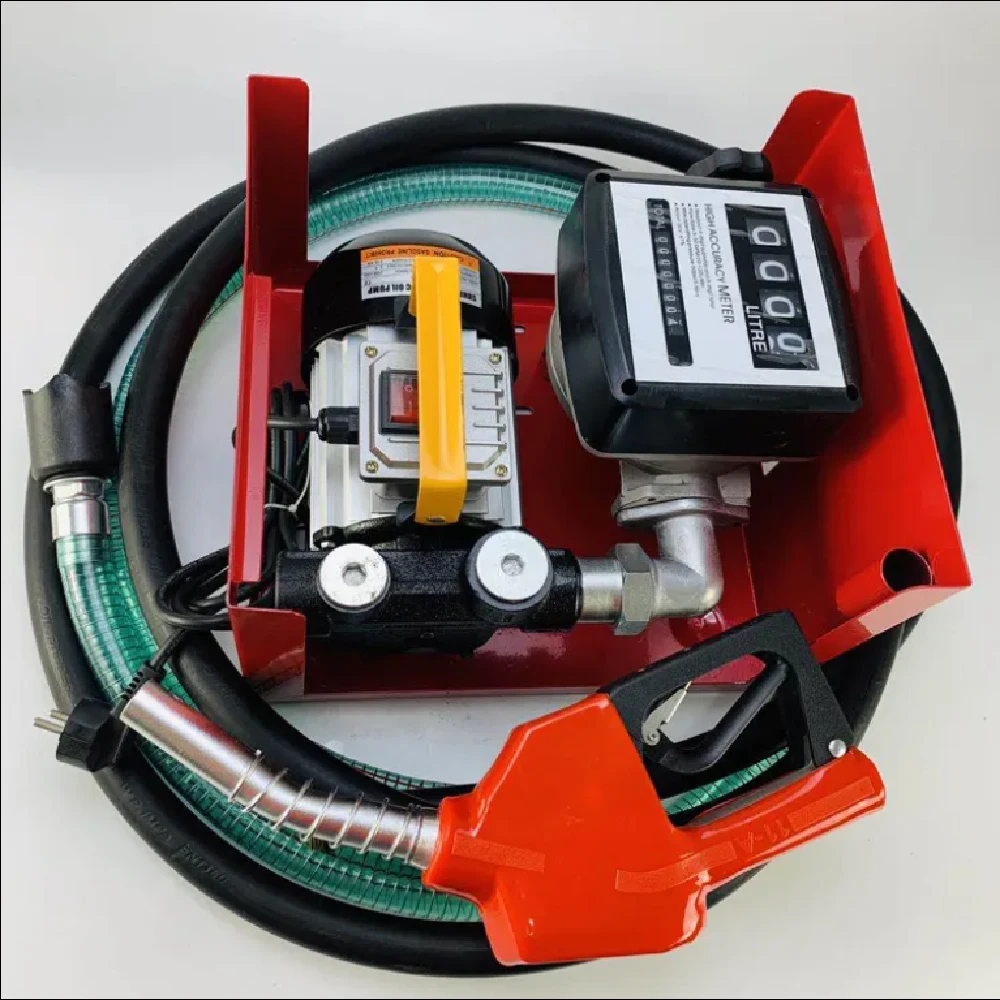 12v 40lpm mechanical diesel transmission pump set high-precision fuel transfer pump with digital instrument