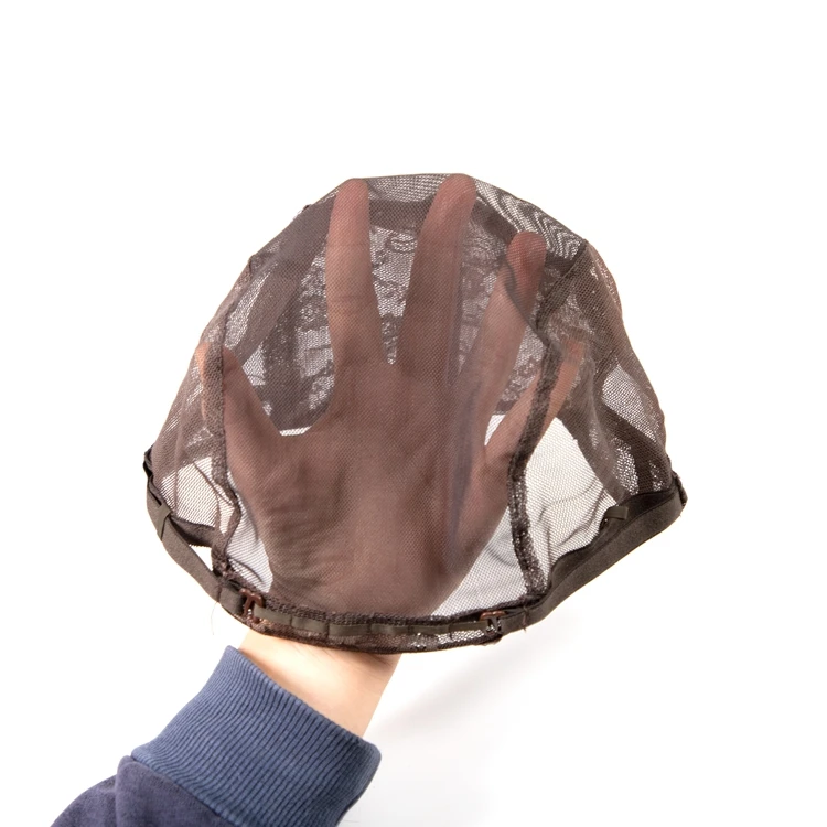 Оптовая продажа, Купольные сетчатые парики GD, шапочки для изготовления париков, дешевые вязаные дышащие однонитевые регулируемые швейцарские кружевные волосы, плетеные парики