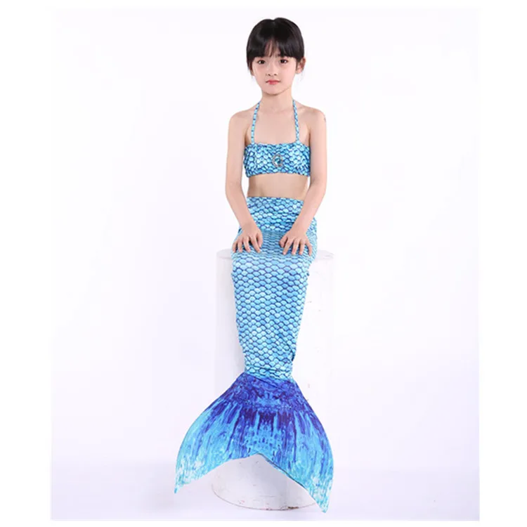 Новый костюм русалки, костюм для выступлений для девушек, платье принцессы на Хэллоуин