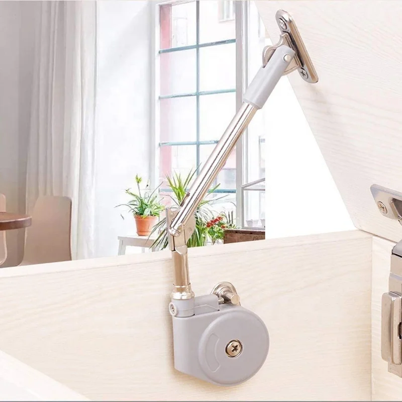 Lift UP Hydraulic Soft Closing Damping Cabinet Door Gas Spring Support Furniture Hardware Hinges