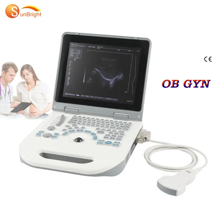 Sunbright Ultrasound Echo Machine Hospital Medical Ultrasound Instruments 12.1-Inch Digital Ultrasound