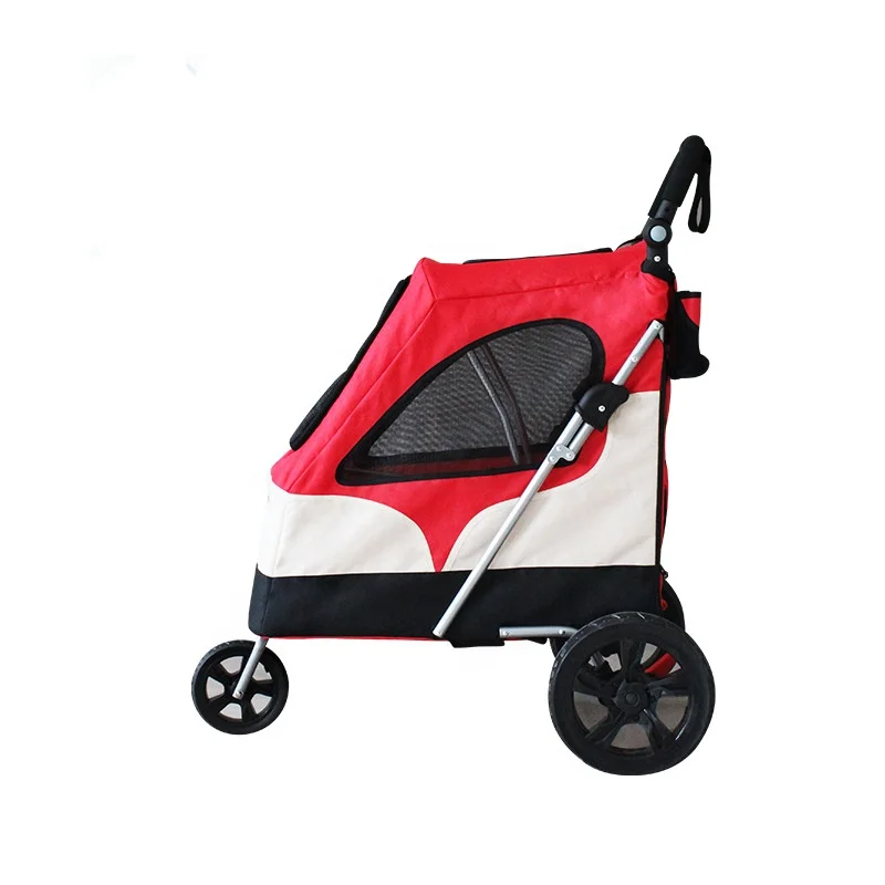 Dogs Luxury Pink Travel 4 Wheel 2 1 Large Multifunctional Child Toy Pet Stroller