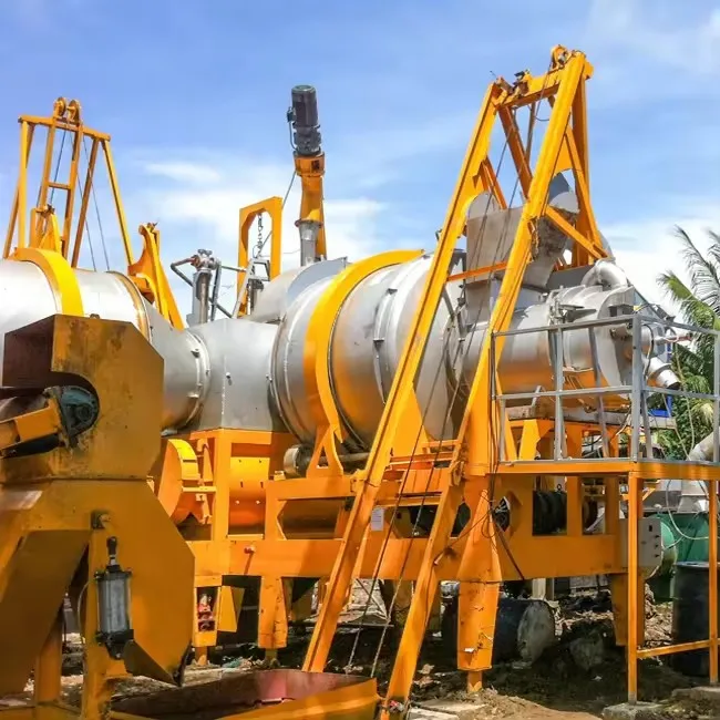 Road Mantainance 120TPH Hot Mix Bitumen Machine Asphalt Machine