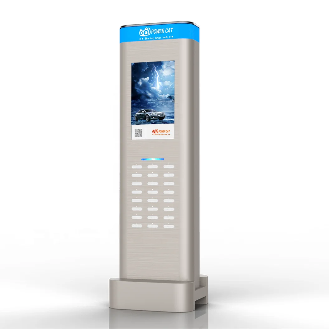 Most popular product to sell 24 Slots Sharing Rental Power Banks Charging Station KTV