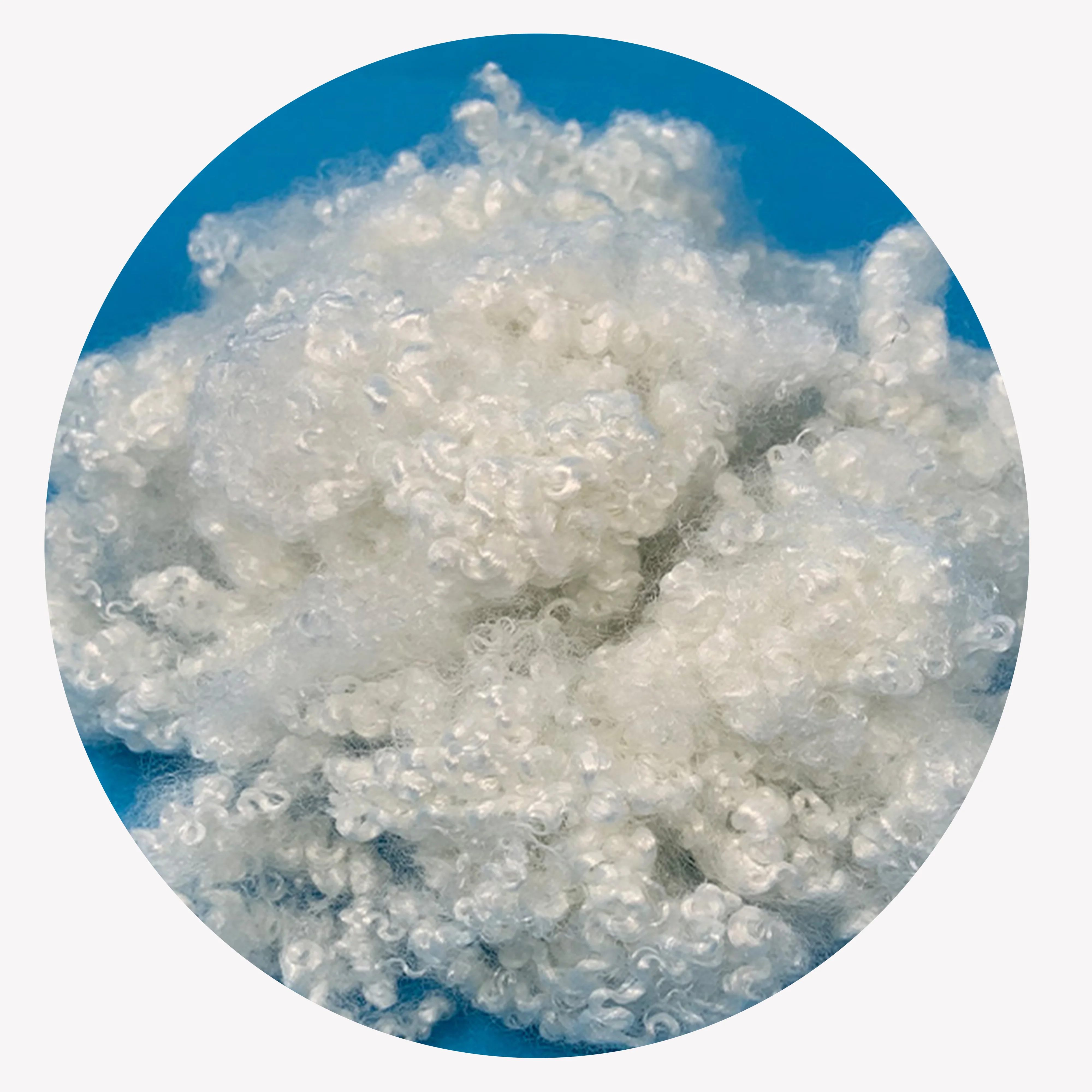 Силиконовое волокно из полиэстера hcs 7d