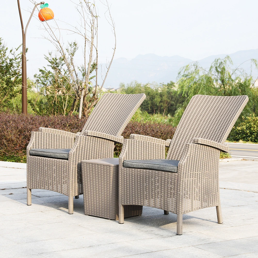 Modern Garden Simple Dining Chair Plastic Outdoor Armchair