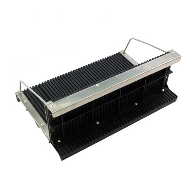 
Electronic Industrial L Style ESD Antistatic PCB Tray Circulation Hanging Basket Rack Storage Rack for SMT Product Line 