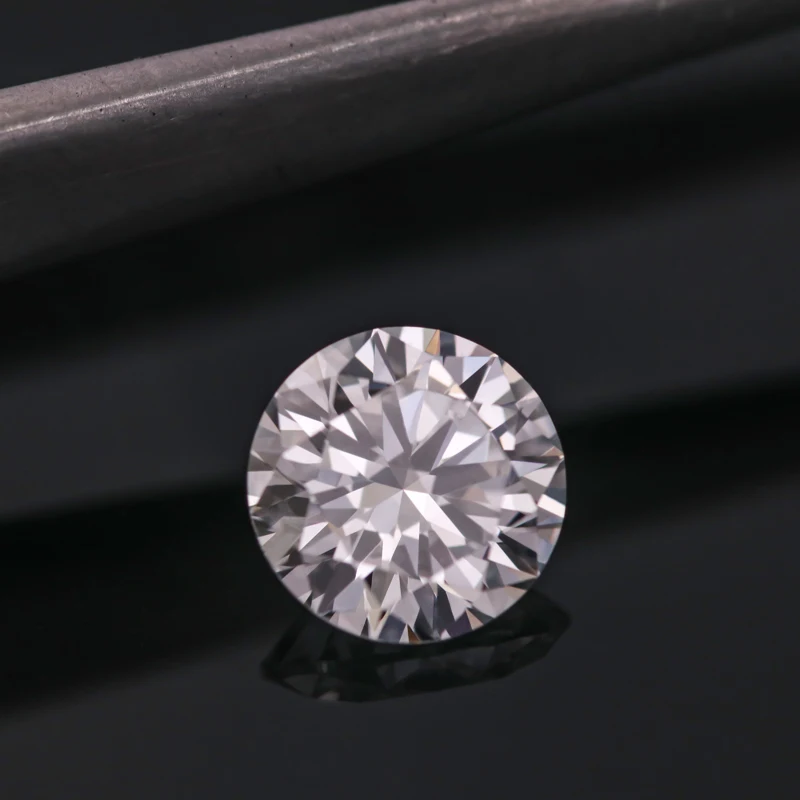 Factory CVD Diamond Sales Price Lab Grown Round Cut With IGI Certificate E VVS2 3 Excellent Cutting 0.63ct For Wedding Ring