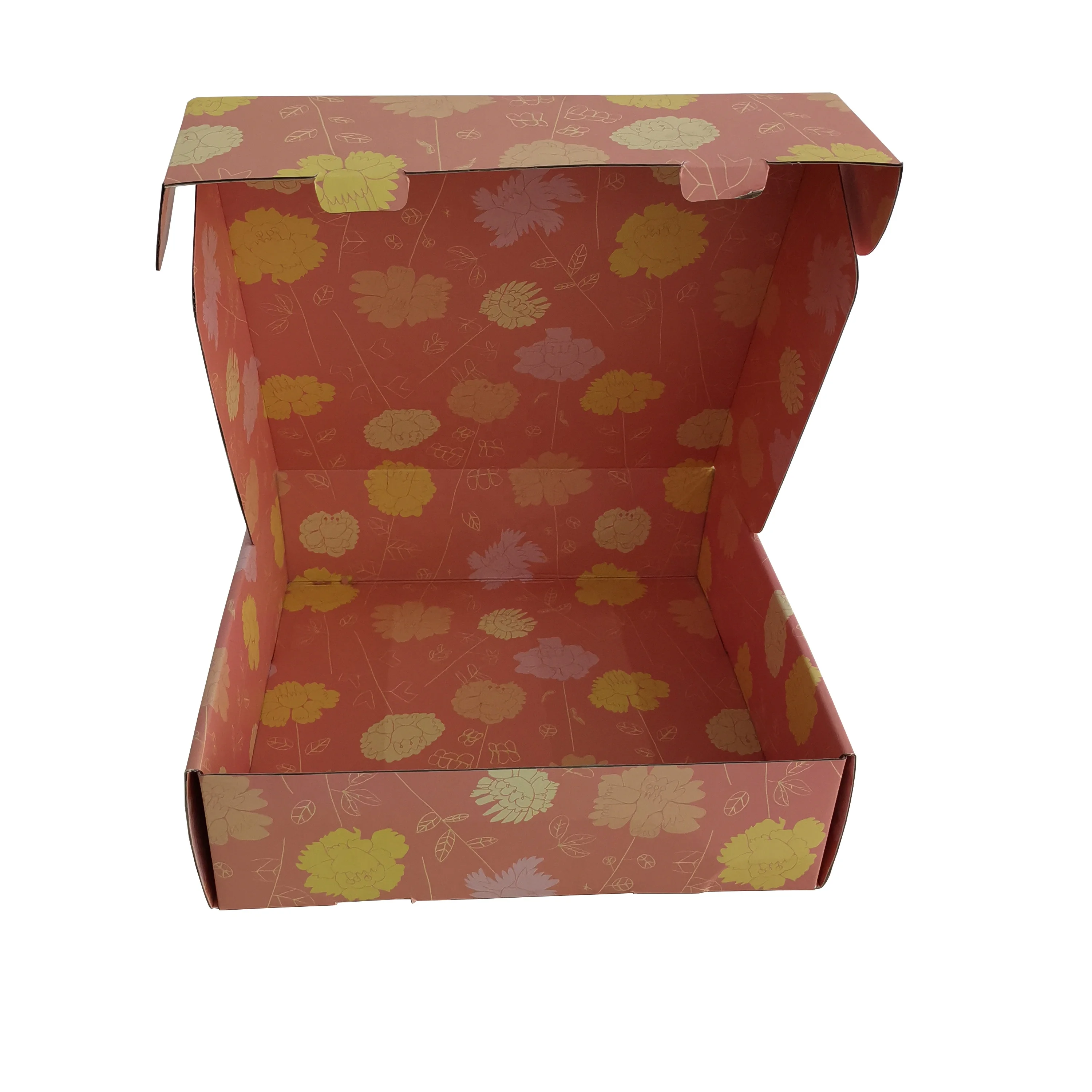 One Piece Navy Blue Custom Mailer Boxes 9X3 With Logo And Handle